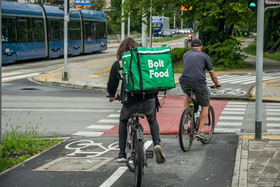 uber eats e bike delivery